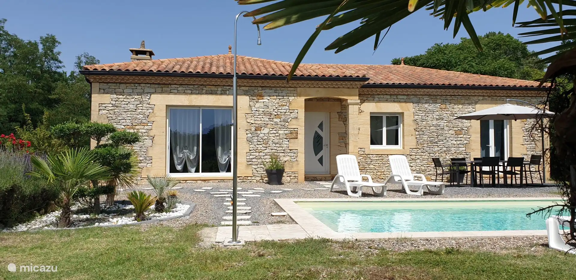 Das Haus mit Terrasse und Swimmingpool