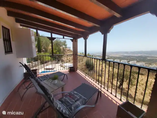 Villa Clara spacieuse plage de luxe à 10 min | Espagne, Andalousie, Arenas - villa Terrasse avec vue fantastique