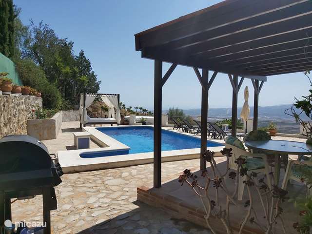 Vakantiehuis Spanje, Andalusië, Algarrobo - villa Villa Clara ruim luxe strand 10 min