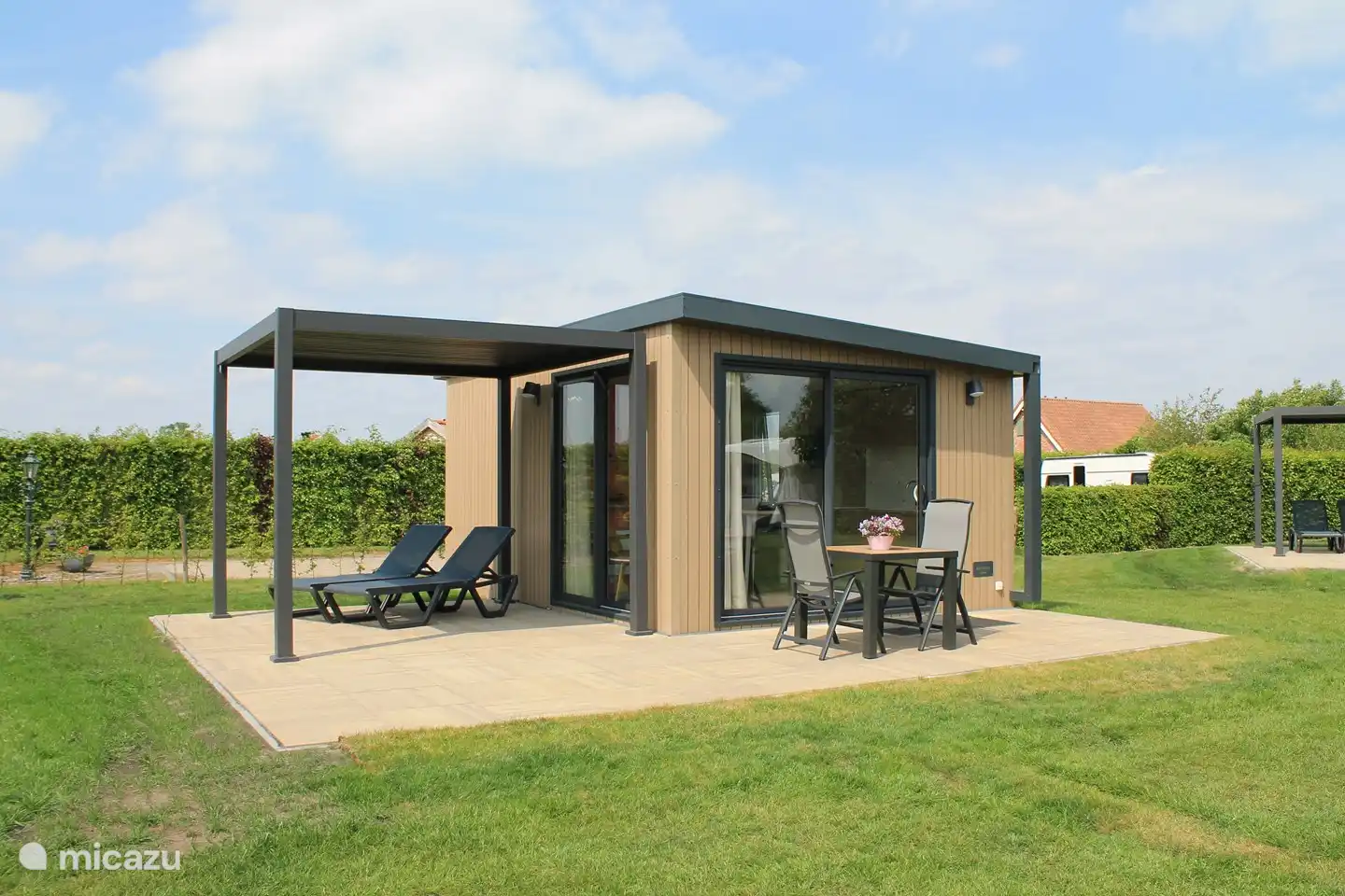 Adults only, Netherlands, North Brabant, Baarle-Nassau, tiny house guest suite