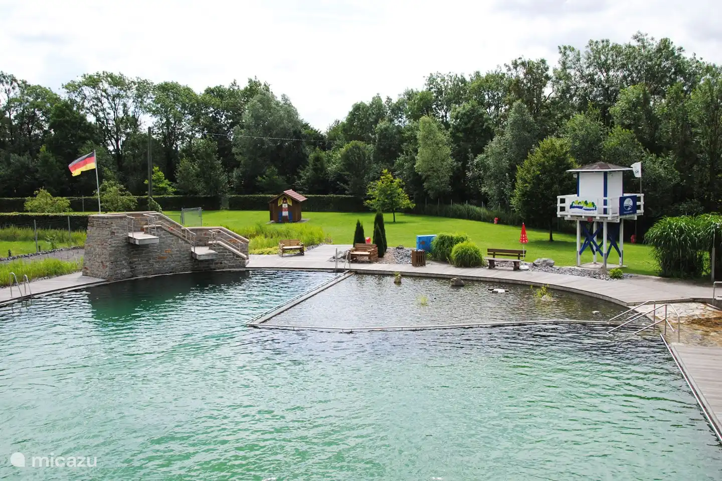 Naturbad mit Wasser aus der Altenau