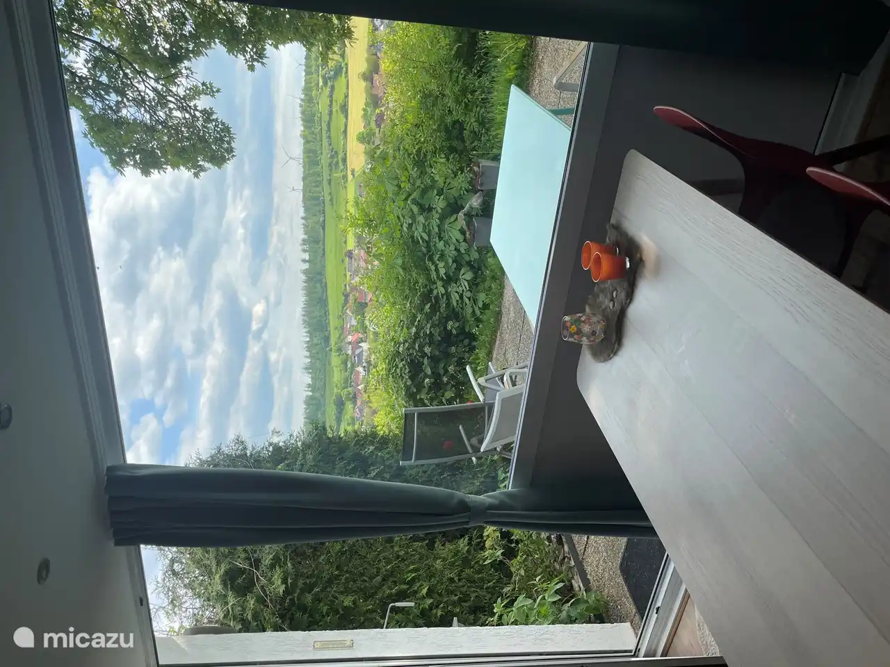 Blick vom Essbereich.