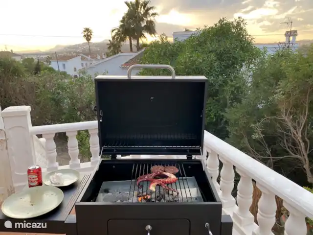villa estrella de mar en España, Costa Blanca, Moraira - villa ¡Por supuesto que hay una barbacoa disponible!