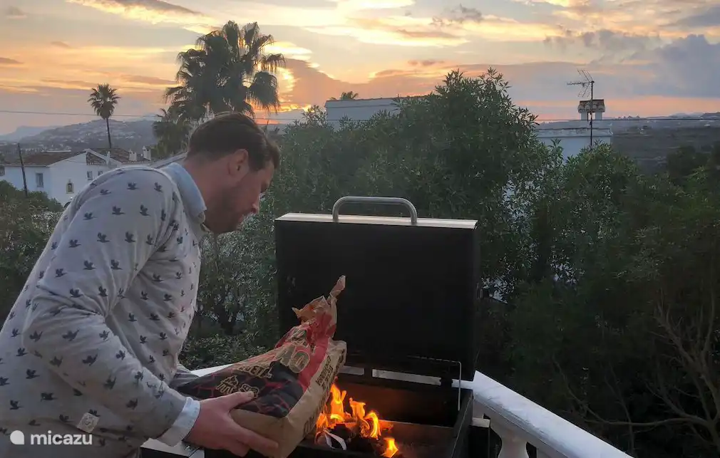 Et avec un peu de chance un beau coucher de soleil. C'est la vie!