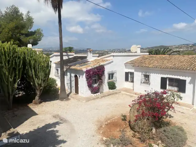 villa estrella de mar en España, Costa Blanca, Moraira - villa Mucho espacio para aparcar el coche