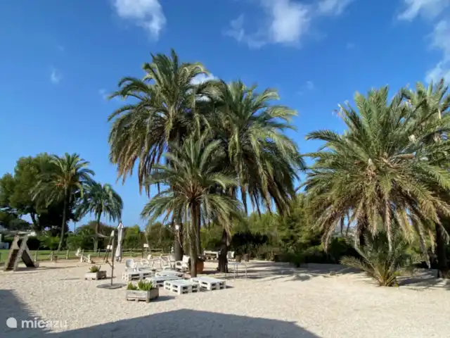 villa estrella de mar en España, Costa Blanca, Moraira - villa Un buen lugar en el restaurante/piscina para descansar un rato