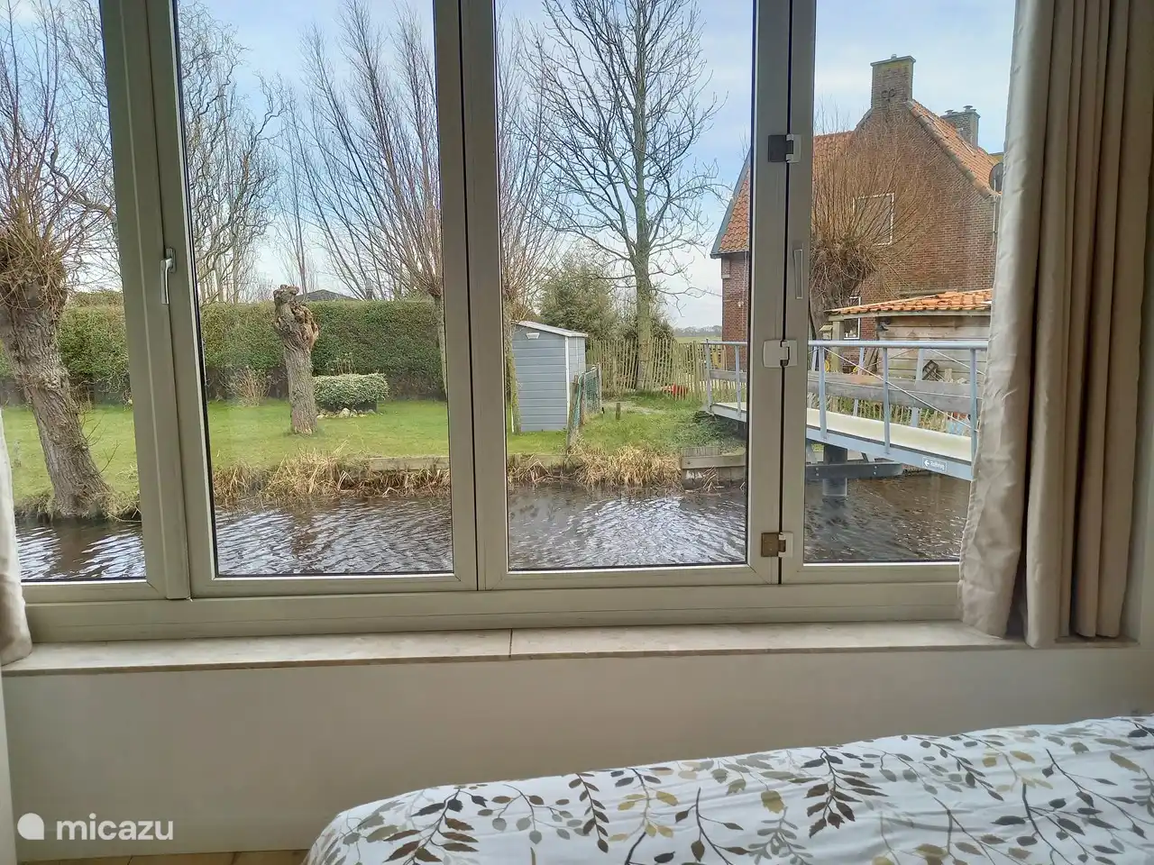 view from the bedroom