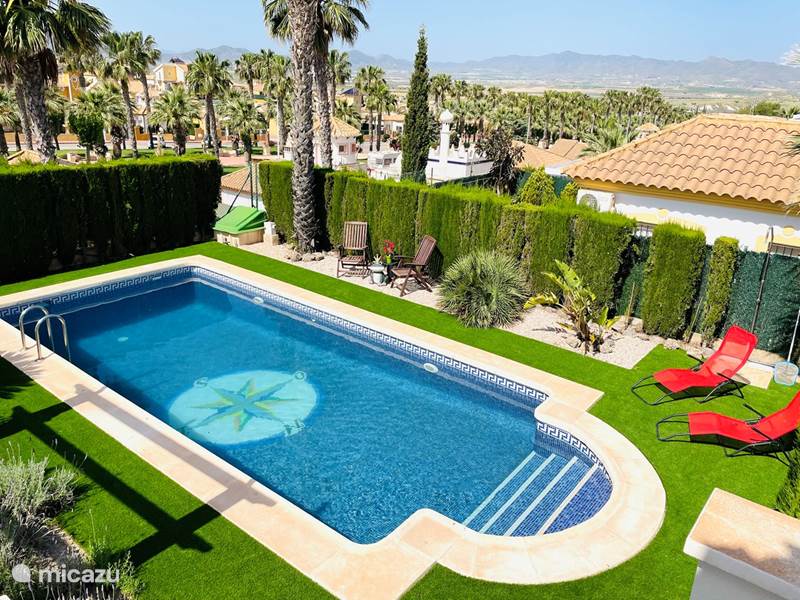 Vakantiehuis Spanje, Costa Cálida, Mazarrón Villa Casa Ontspanje met prive zwembad
