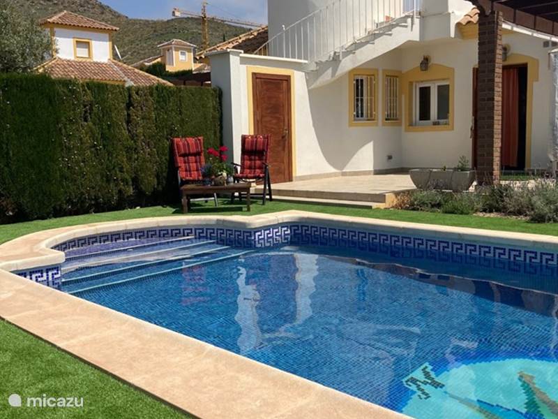 Vakantiehuis Spanje, Costa Cálida, Mazarrón Villa Casa Ontspanje met prive zwembad