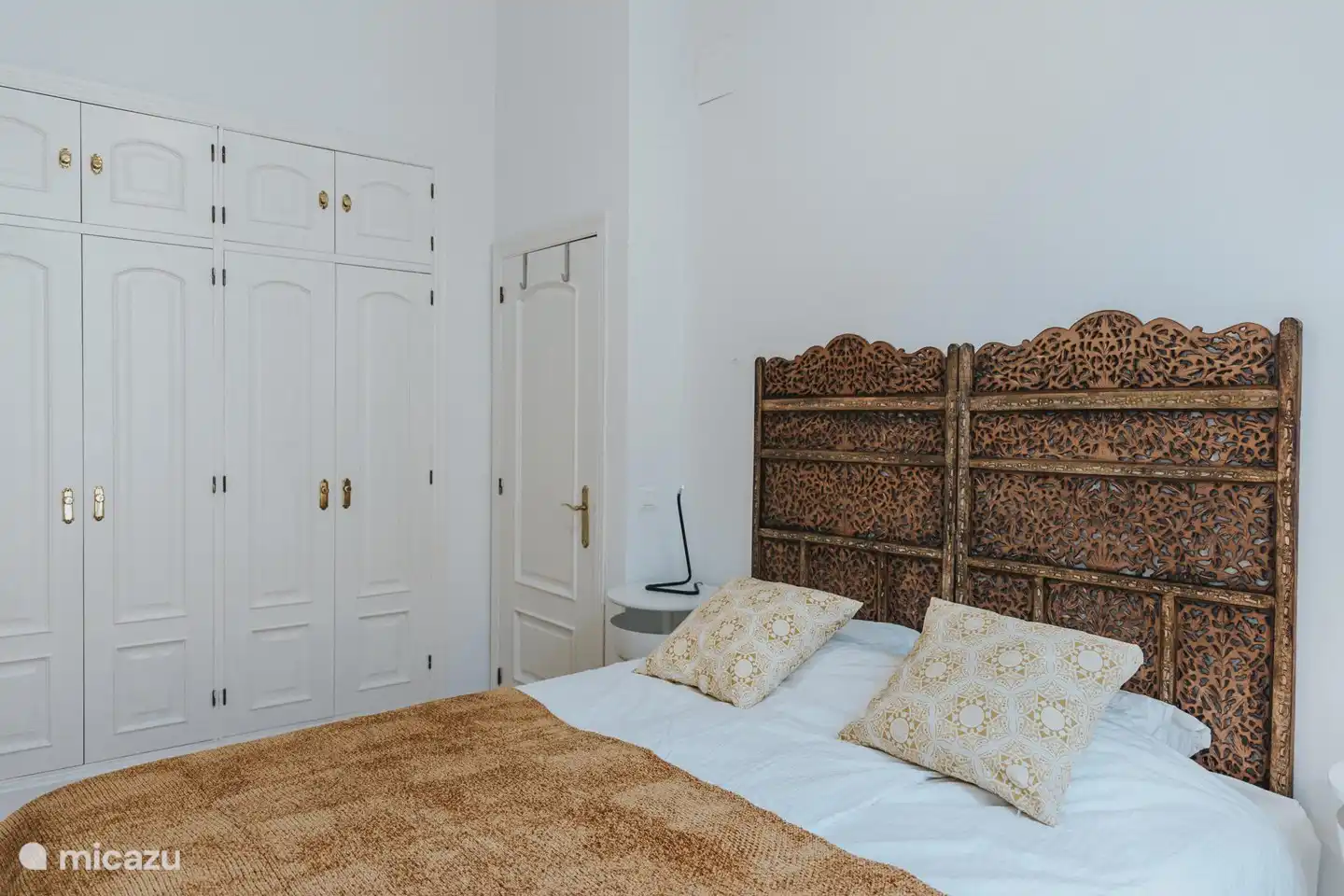 Einbauschränke im Schlafzimmer.