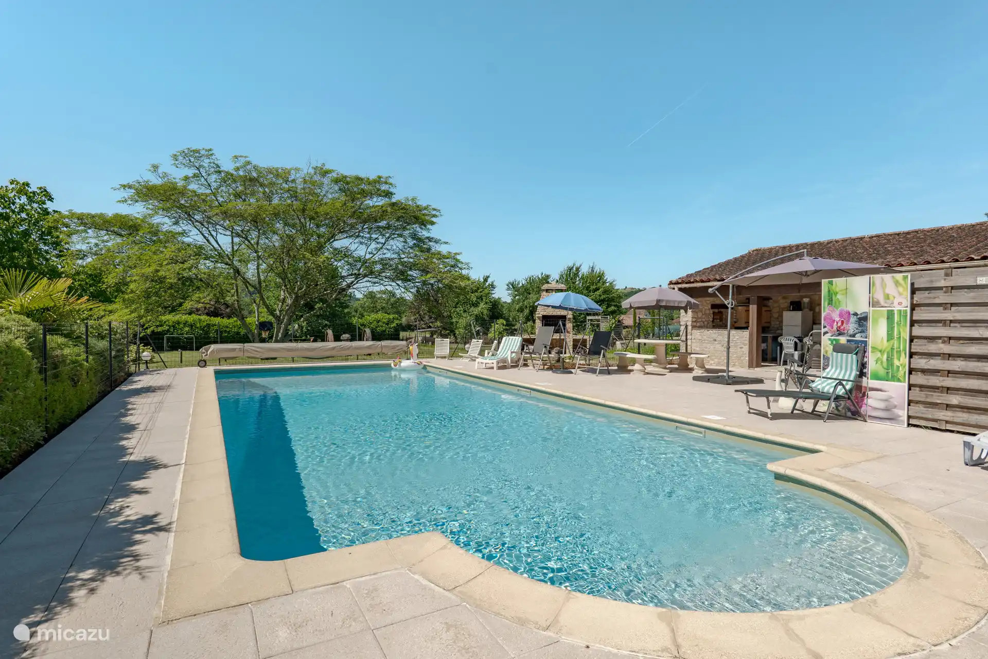 The swimming pool