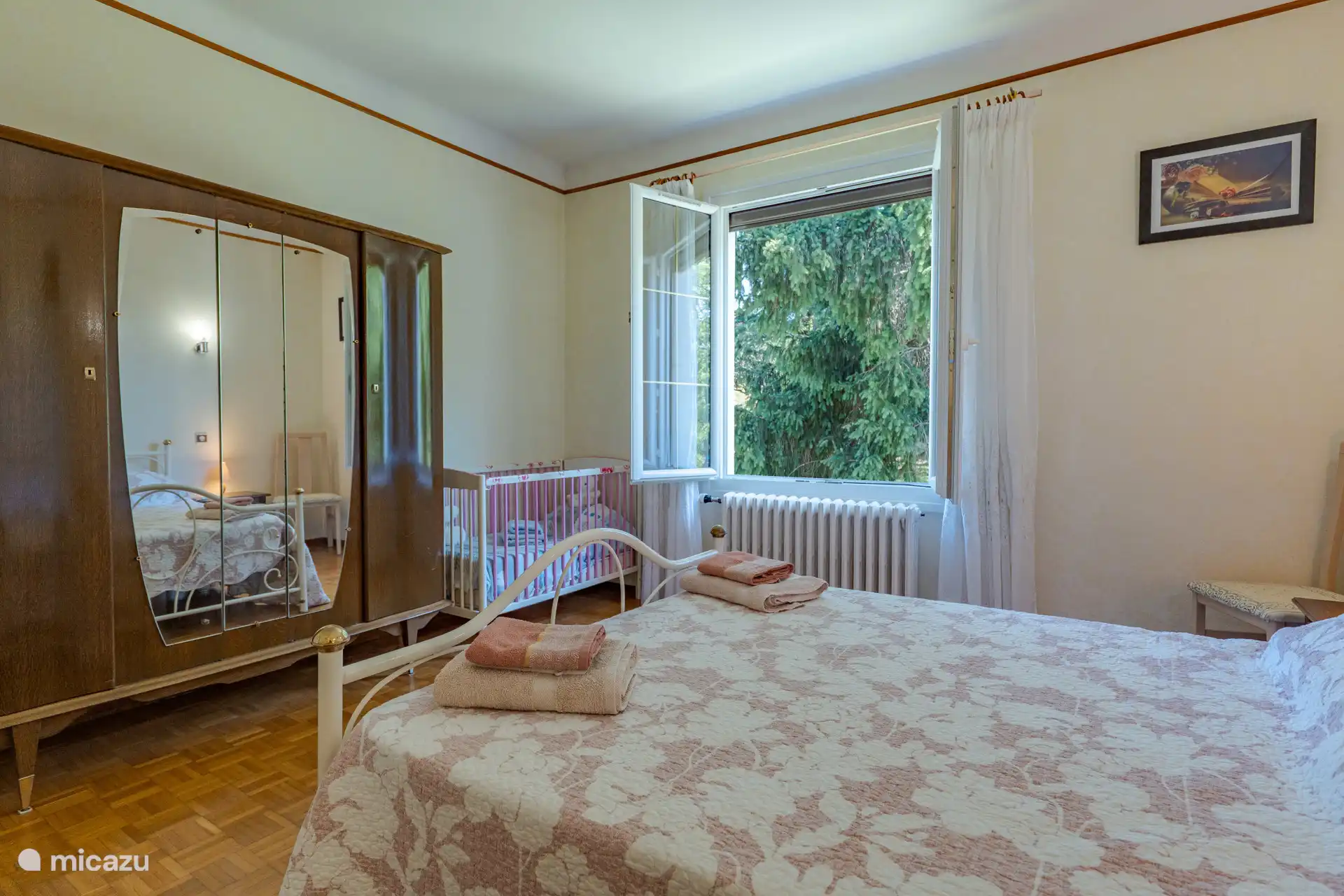 The bedroom