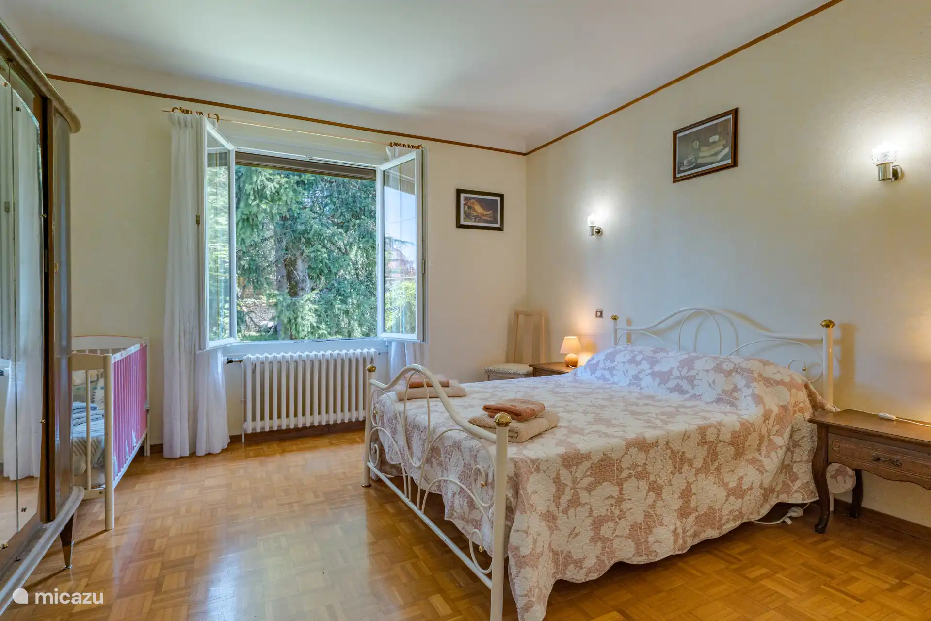 The bedroom