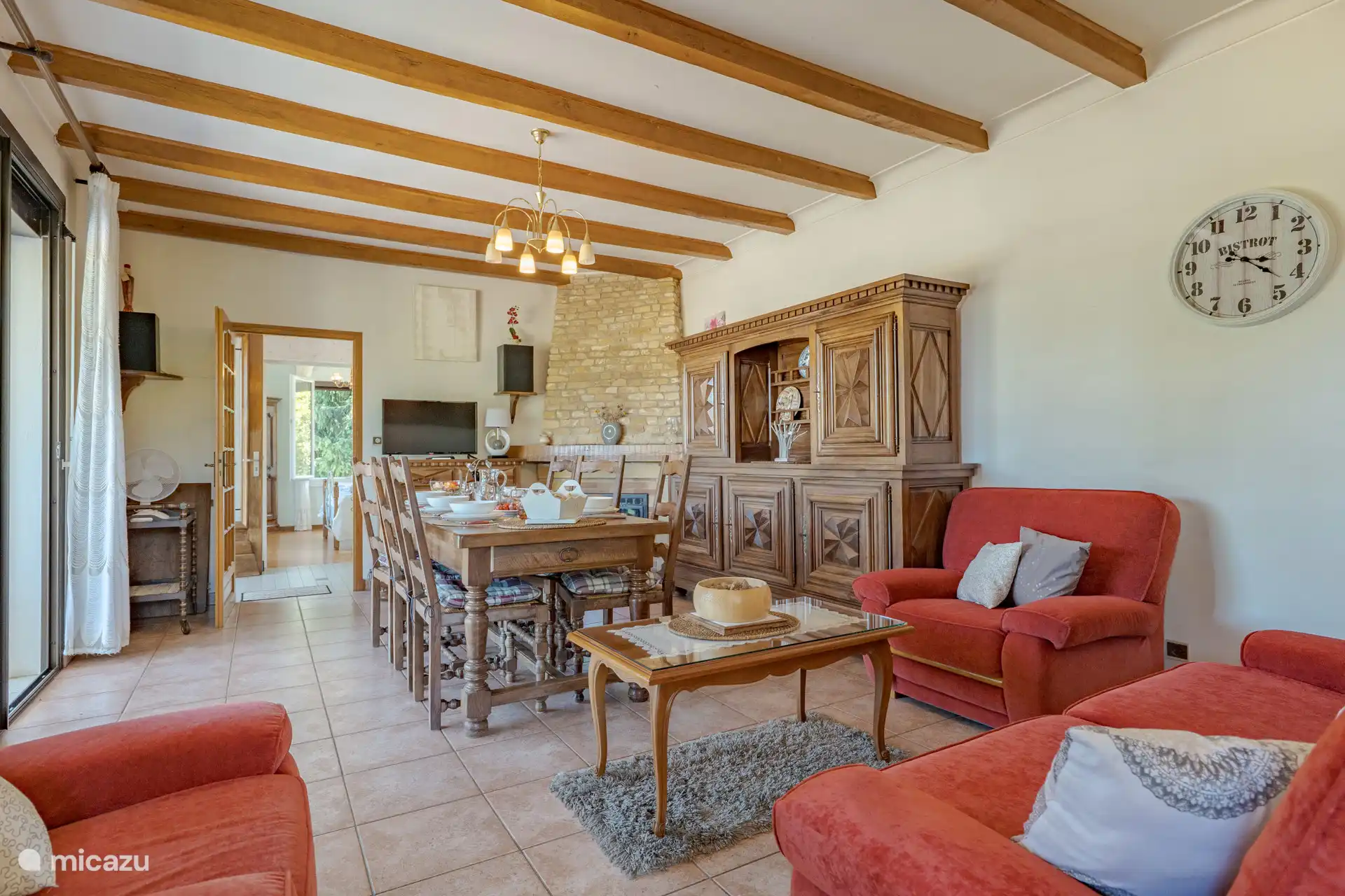 The living room