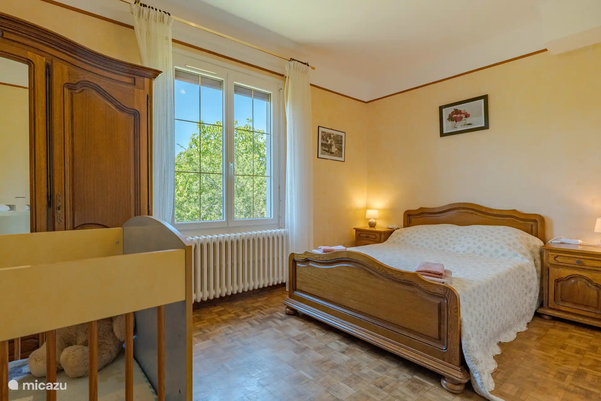 The bedroom