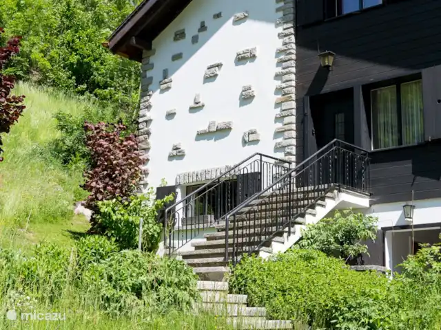 Chalet Jewel Casa Familiar en Suiza, Valais, Fieschertal - chalet Entrada tríplex