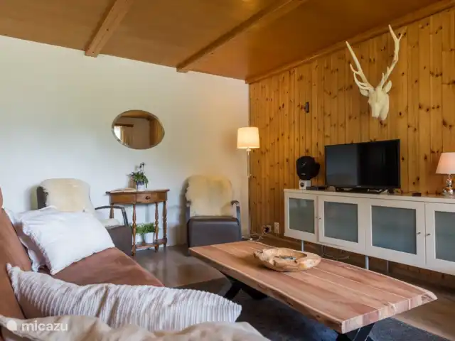 Chalet Jewel Casa Familiar en Suiza, Valais, Fieschertal - chalet Sala de estar joya dúplex