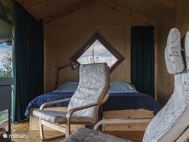 Vakantiehuis Nederland, Zeeland, Zonnemaire Tiny House Buitenkamer 'hemels blauw'
