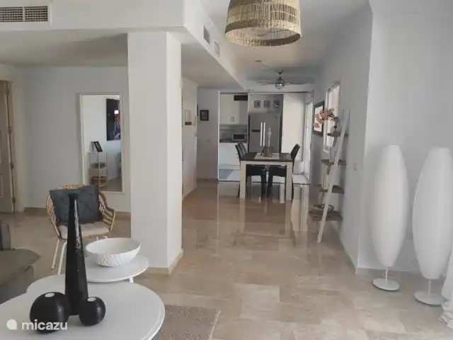 Location de Vacances Espagne, Costa del Sol, Marbella Elviria, appartement - Pino, résidence de golf Don Carlos le salon