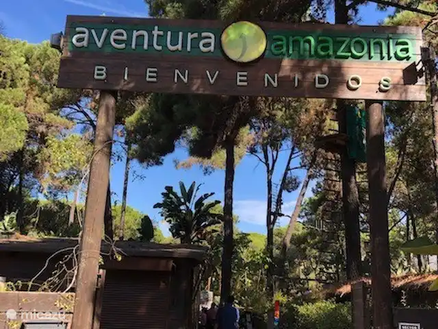 Location de Vacances Espagne, Costa del Sol, Marbella Elviria, appartement - Pino, résidence de golf Don Carlos Parc d'escalade Adventure Amazon