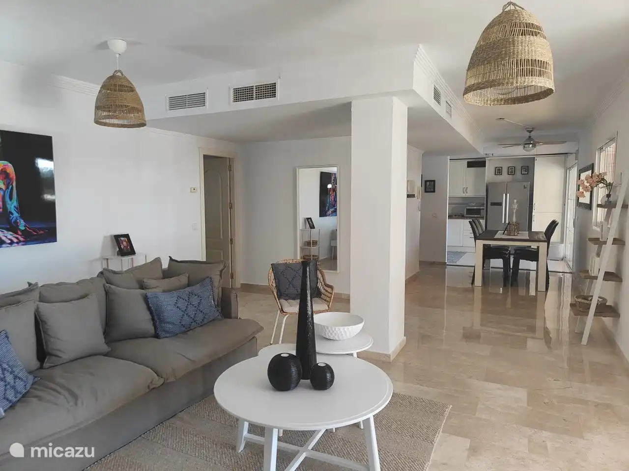 toutes les pièces ont accès à la terrasse