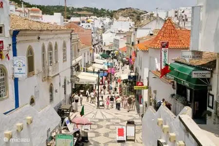 Plage et centre d'Albufeira