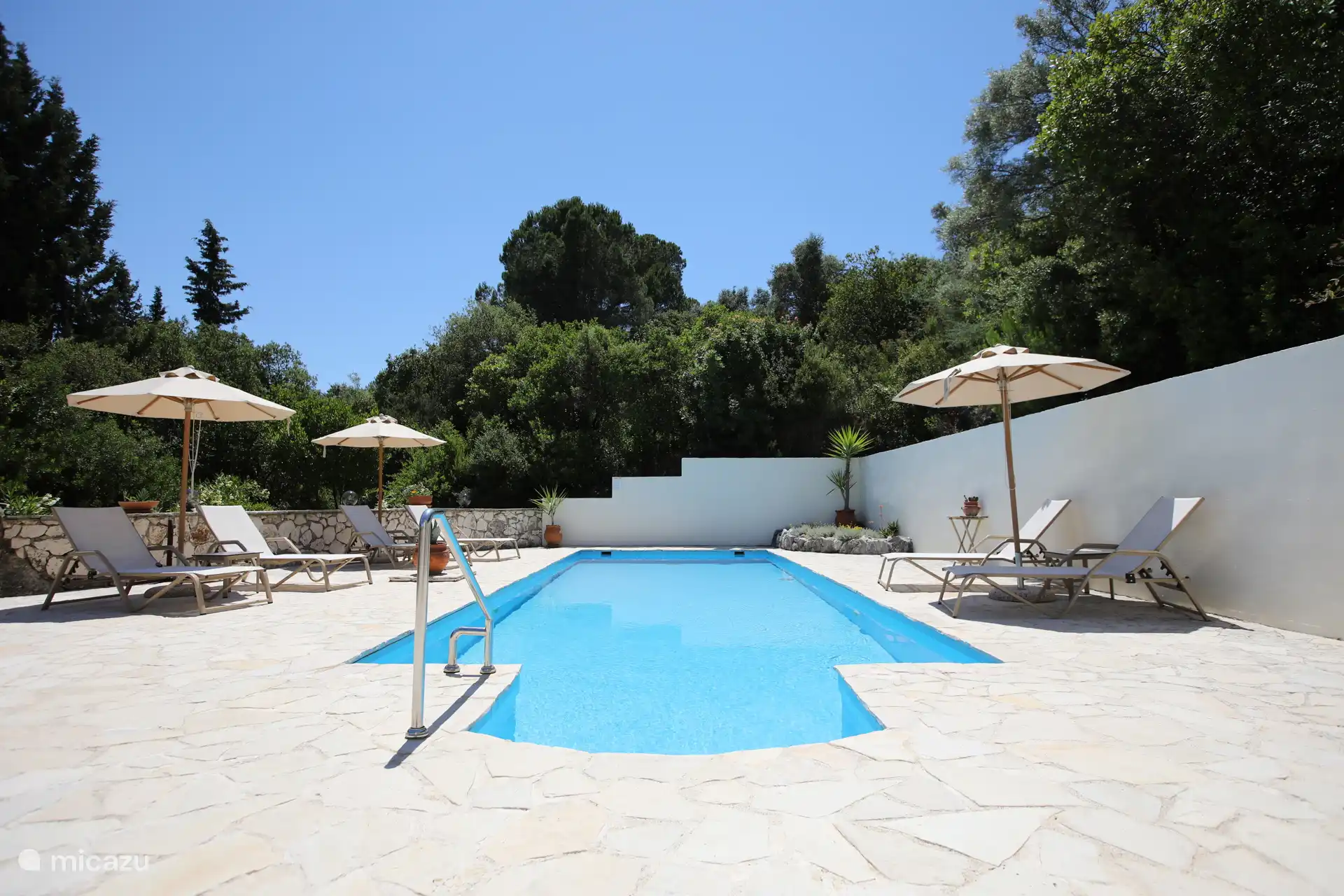 Villa mit Meerblick und Pool in Griechenland, Lefkada, Nikiana - Villa
