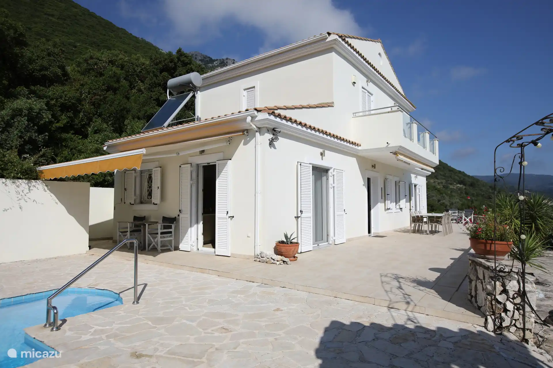 Villa mit Meerblick und Pool in Griechenland, Lefkada, Nikiana - Villa