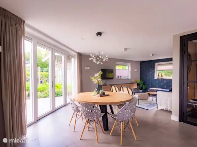 Villa sur l'eau Plas van Francke | Pays-Bas, Overijssel, Sibculo - maison de vacances Cuisine et salon ouverts