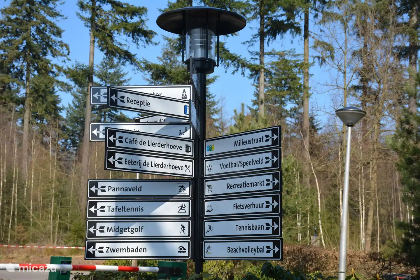 Vakantiepark het Lierderholt biedt veel faciliteiten. 