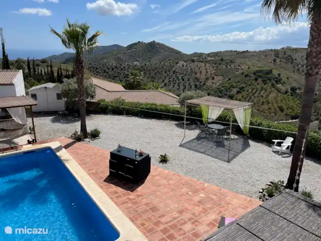 Villa Las Palmeras avec grande piscine | Espagne, Andalousie, Canillas De Albaida - villa Cadre, Vues, Privé