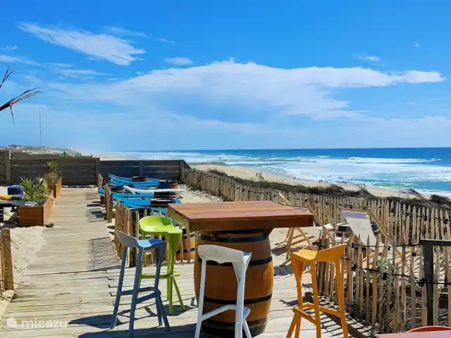 Wandelen, Frankrijk, Landes, Saint-Julien-en-Born, bungalow Village Océlandes