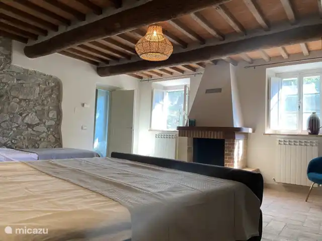 Maison Charlotte | Italie, Toscane, Lucca - gîte / cottage La chambre au sous-sol / rez-de-chaussée