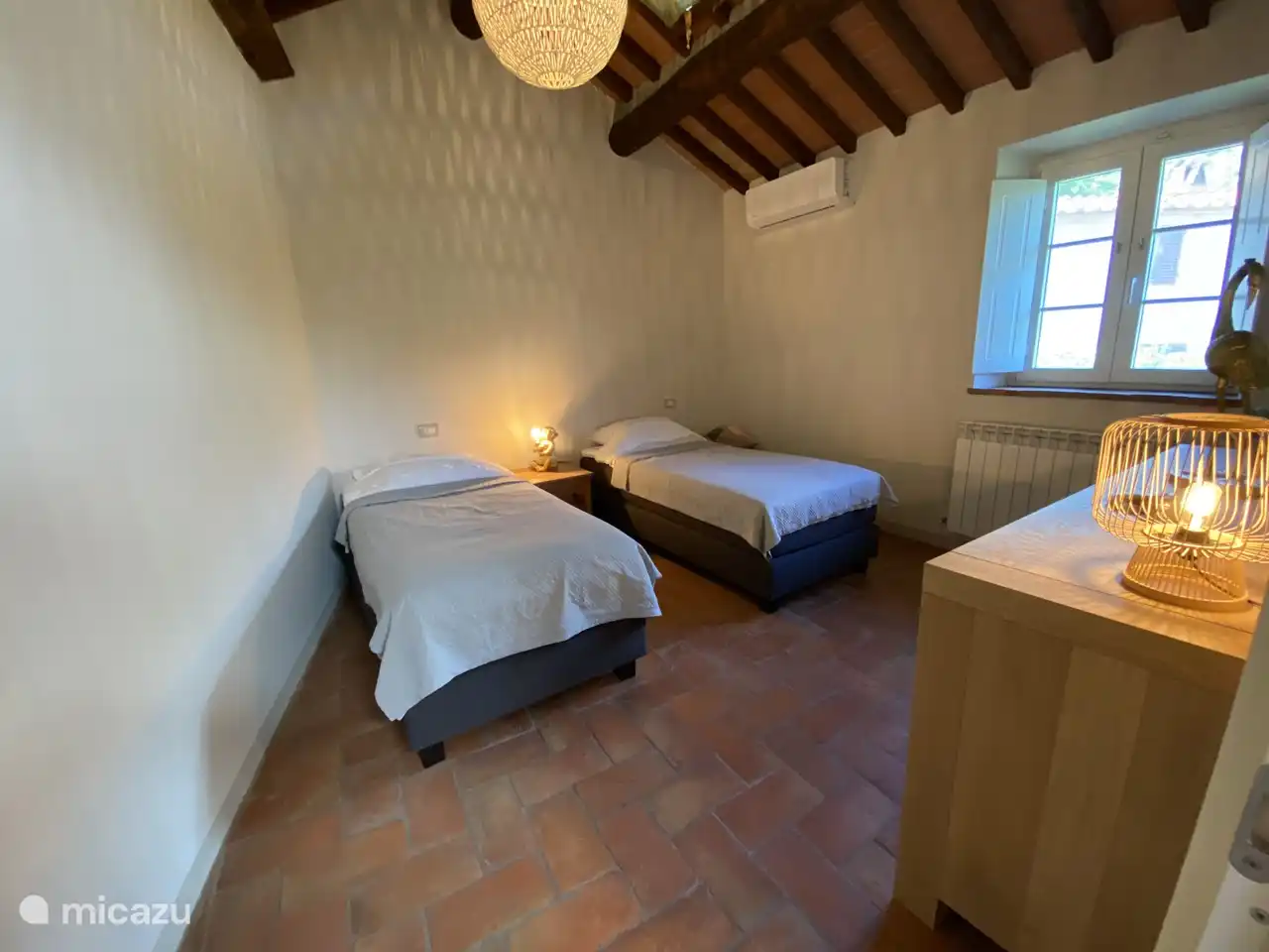 The 2nd bedroom on the first floor.