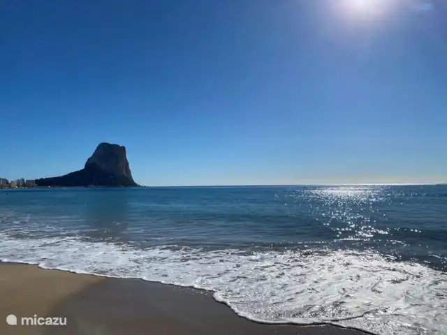 Casita Mimos Calpe - Costa Blanca huren in Spanje, Costa Blanca, Calpe - villa Het symbool van Calpe, de Peñon de Ifach. Deze rots kan je ook beklimmen. Stevige schoenen voorzien!