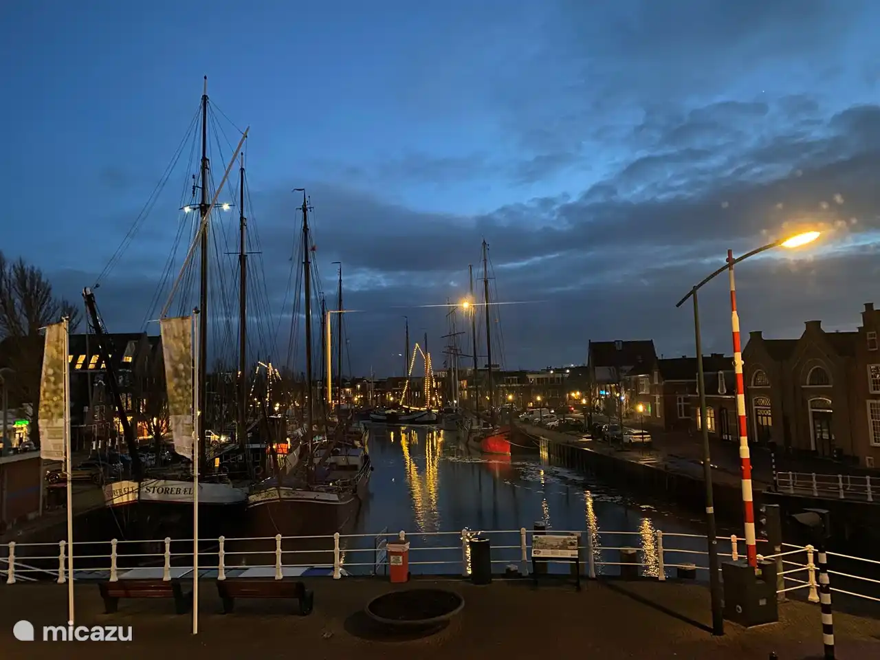 Harlingen bei Nacht
