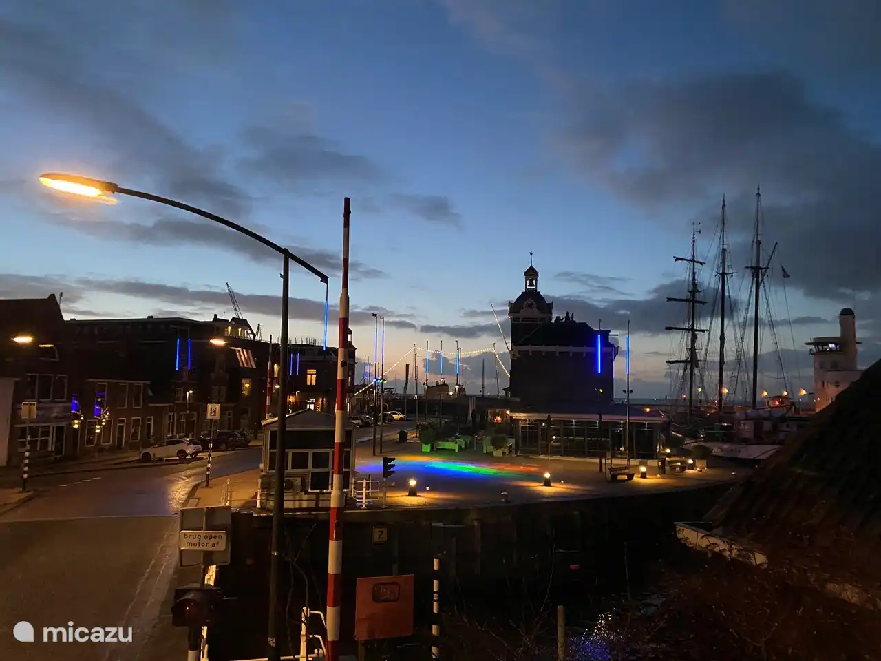 Harlingen bei Nacht