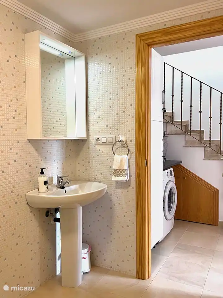 Badezimmer im Erdgeschoss