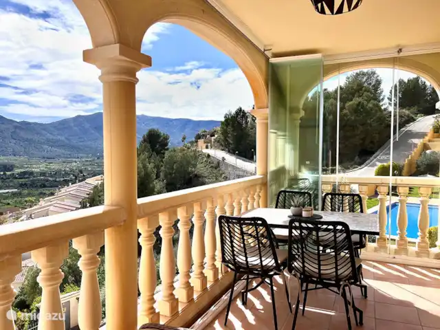 Casa Jalisco | Espagne, Costa Blanca, Jalón - maison mitoyenne Vue terrasse