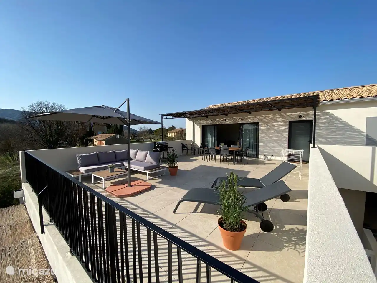 Nuestra terraza king size