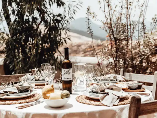 Location de Vacances Espagne, Costa Blanca, Lliber, maison de vacances - Cà la Vall | Votre séjour méditerranéen Manger avec vue sur les montagnes