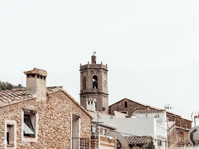 Location de Vacances Espagne, Costa Blanca, Lliber, maison de vacances - Cà la Vall | Votre séjour méditerranéen Vue de l'église