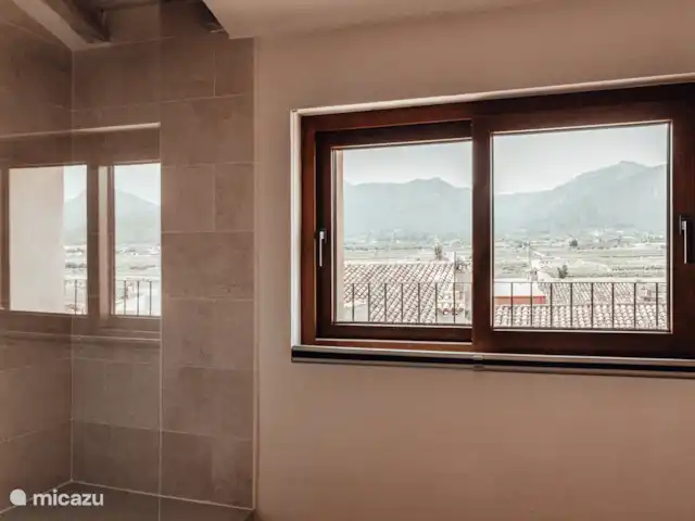 Location de Vacances Espagne, Costa Blanca, Lliber, maison de vacances - Cà la Vall | Votre séjour méditerranéen Vue sur les montagnes depuis la chambre