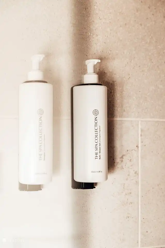 Gel de ducha, champú y jabón de la Colección Spa