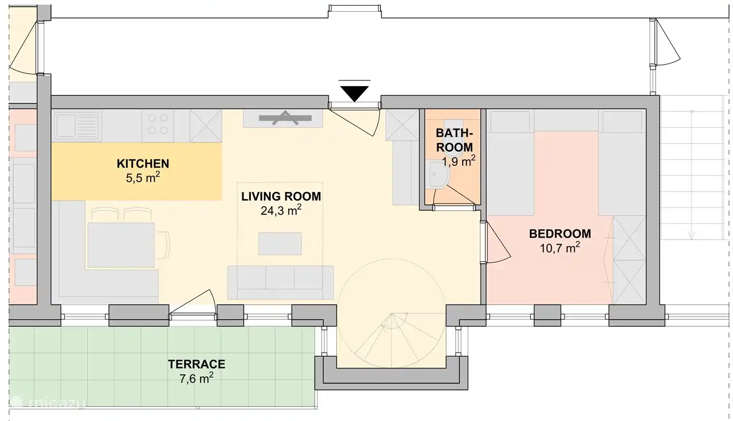 Plano de planta, planta baja