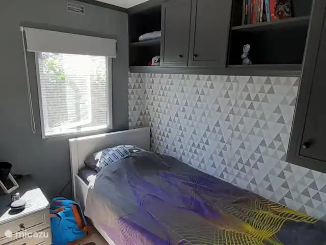 Buitenhuis le mobil-home n° 70 | Pays-Bas, Overijssel, Raalte - mobil-home Chambre avec lit 1 personne + lit gigogne