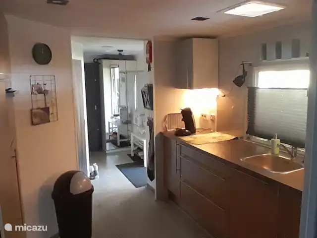 Buitenhuis le mobil-home n° 70 | Pays-Bas, Overijssel, Raalte - mobil-home Cuisine avec 2 plaques électriques et lave-vaisselle