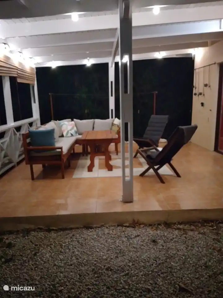 Veranda van het vakantiehuis