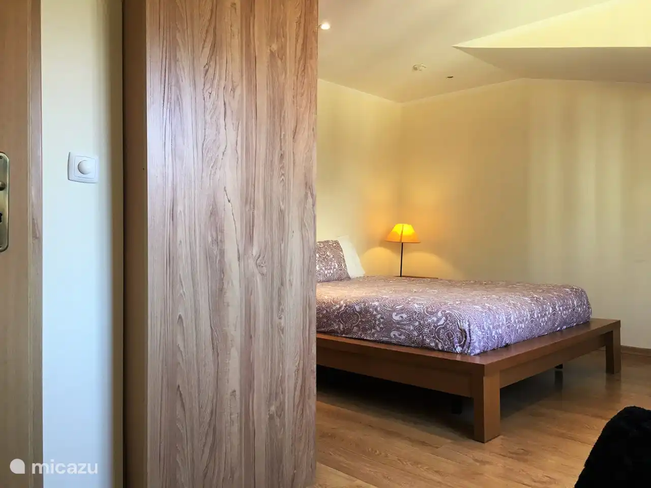 A large and bright room