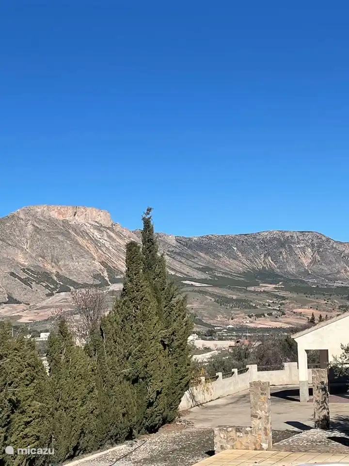 Blick auf den Berg La Muela